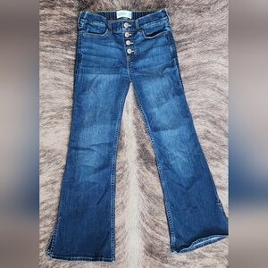 Girls Abercrombie Flare Jeans